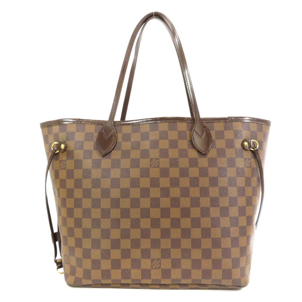 Louis Vuitton Bag Tote Damier Neverfull Canvas Brown